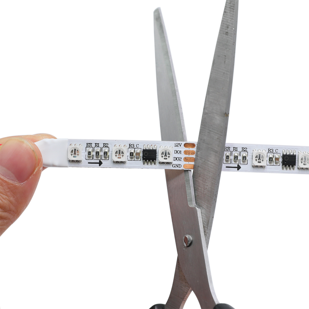 DC12V GS8206 5050SMD RGB, Breakpoint-continue,300LEDs Addressable Digital Strip Lights, Waterproof Dream Color Programmable Flexible LED Ribbon Light, 16.4ft/65.6ft/164ft/328ft per Roll DC12V GS8206 5050SMD RGB, Breakpoint-continue,300LEDs Addressable Digital Strip Lights, Waterproof Dream Color Programmable Flexible LED Ribbon Light, 16.4ft/65.6ft/164ft/328ft per Roll